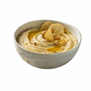 Bol de Hummus Clásico con Chips