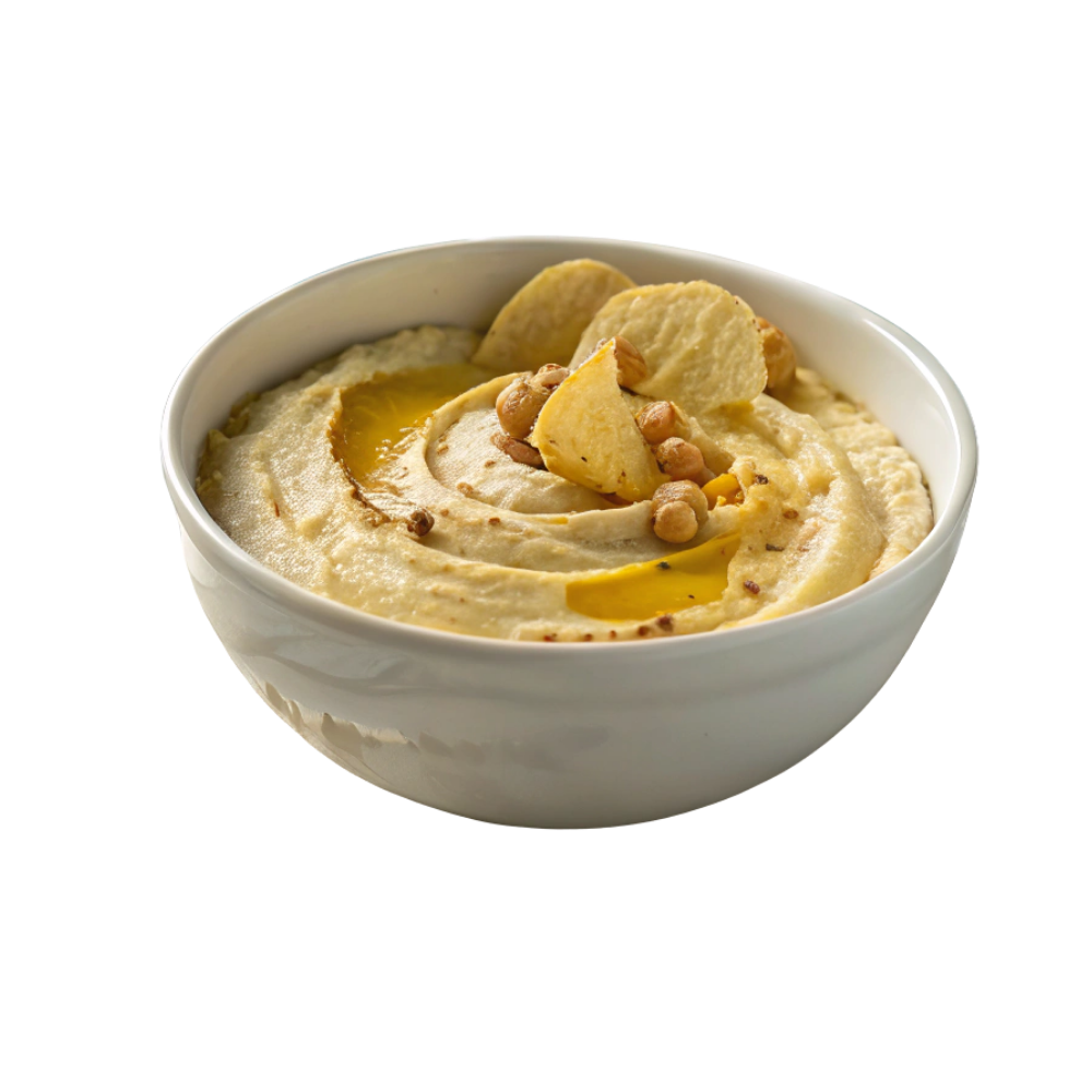 Bol de Hummus Clásico con Chips