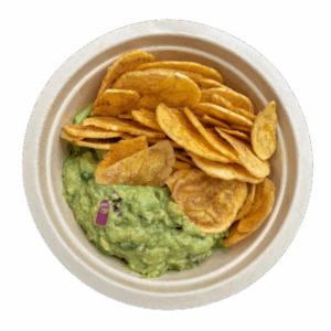 Bol de Guacamole con Chips