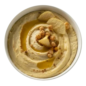 Bol de Hummus Clásico con Chips